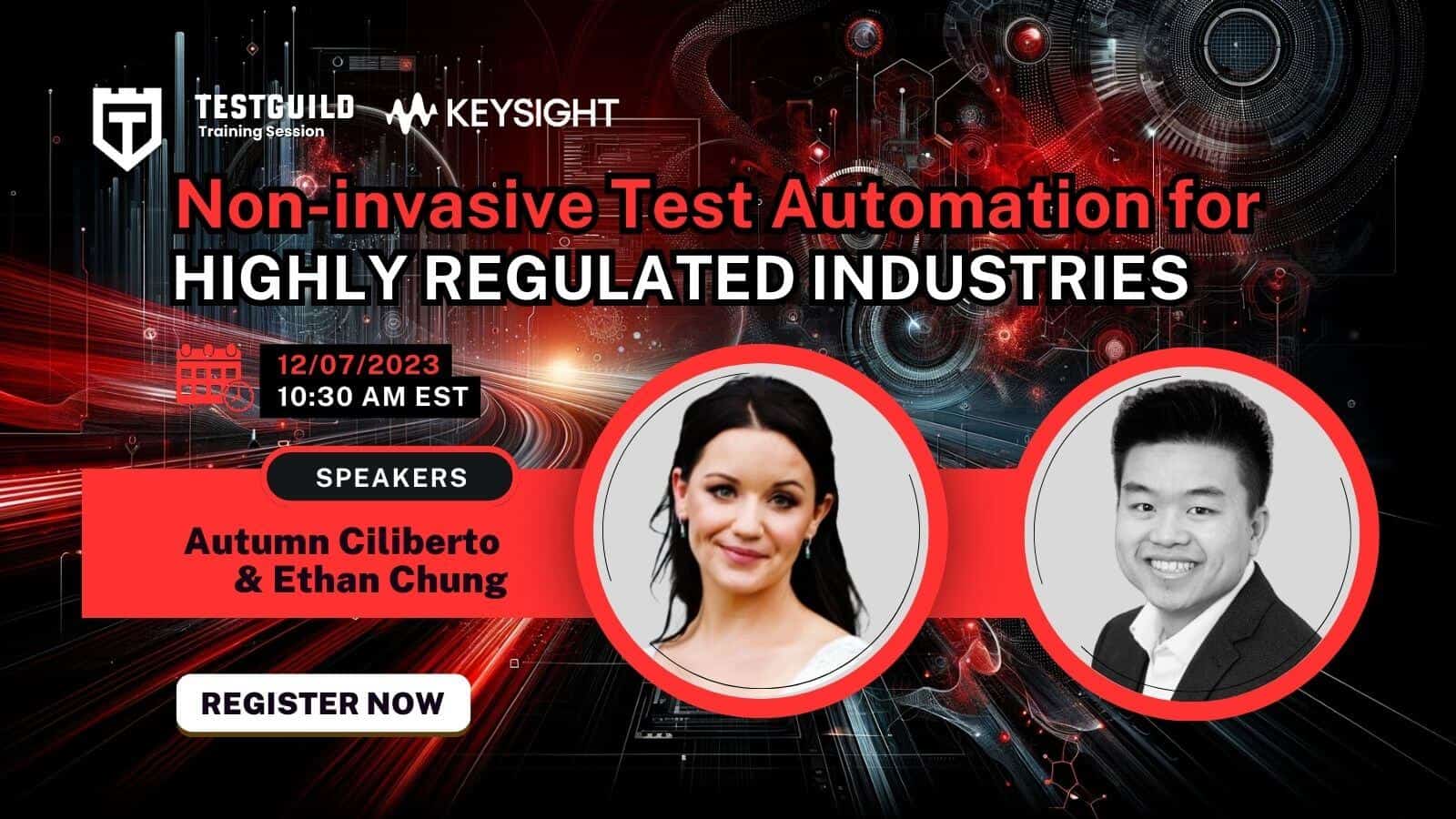 Non-invasive Test Automation for Highly Regulated Industries