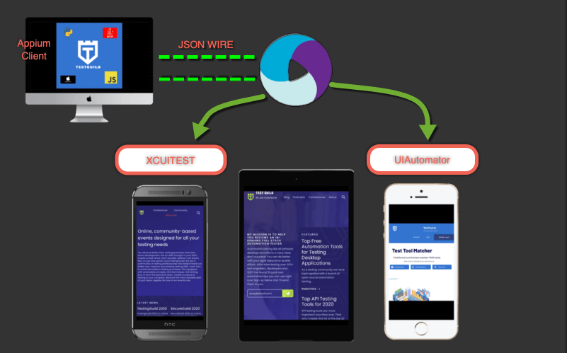 Appium Automation Json Example