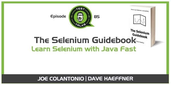 The Java Selenium Guidebook [PODCAST]