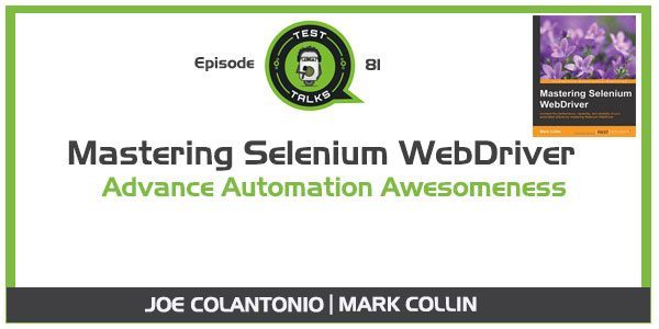 MarkCollinMasteringSeleniumWebDriverFeature