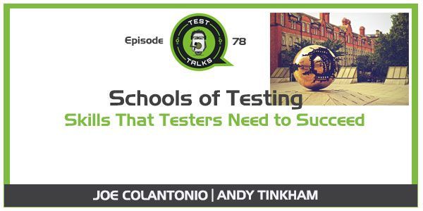 Schools of Testing [PODCAST]