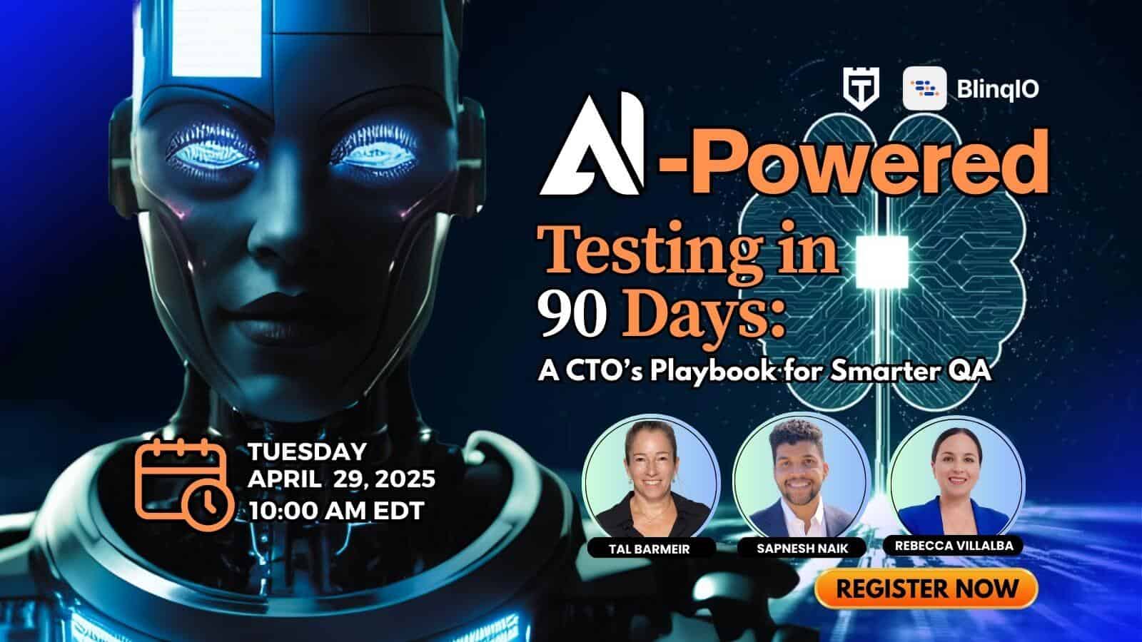 AI-Powered Testing in 90 Days: A CTO’s Playbook for Smarter QA